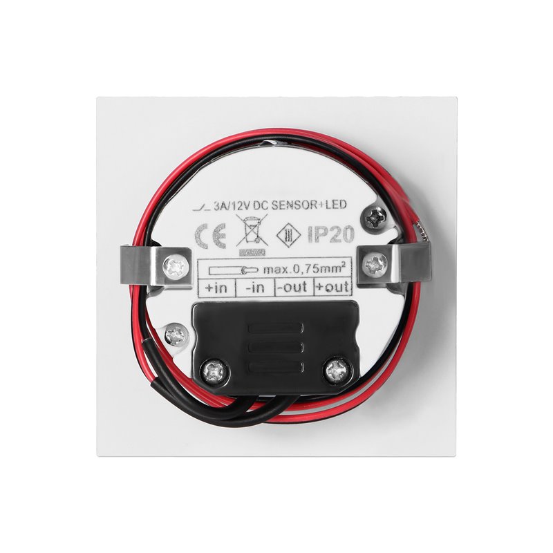 DRACO LED NEW 1,5W, OPRAWA SCHODOWA PODTYNKOWA, 12VDC, 30LM, 4000K, BIAŁA, CZUJNIK RUCHU I ZMIERZCHU ORNO DRACO LED NEW 1,5W, OPRAWA SCHODOWA PODTYNKOWA, 12VDC, 30LM, 4000K, BIAŁA, CZUJNIK RUCHU I ZMIERZCHU ORNO