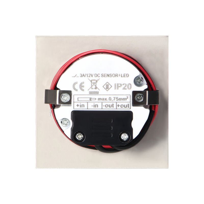 DRACO LED NEW 1,5W, OPRAWA SCHODOWA PODTYNKOWA, 12VDC, 30LM, 6000K, SATYNA, CZUJNIK RUCHU I ZMIERZCHU ORNO DRACO LED NEW 1,5W, OPRAWA SCHODOWA PODTYNKOWA, 12VDC, 30LM, 6000K, SATYNA, CZUJNIK RUCHU I ZMIERZCHU ORNO