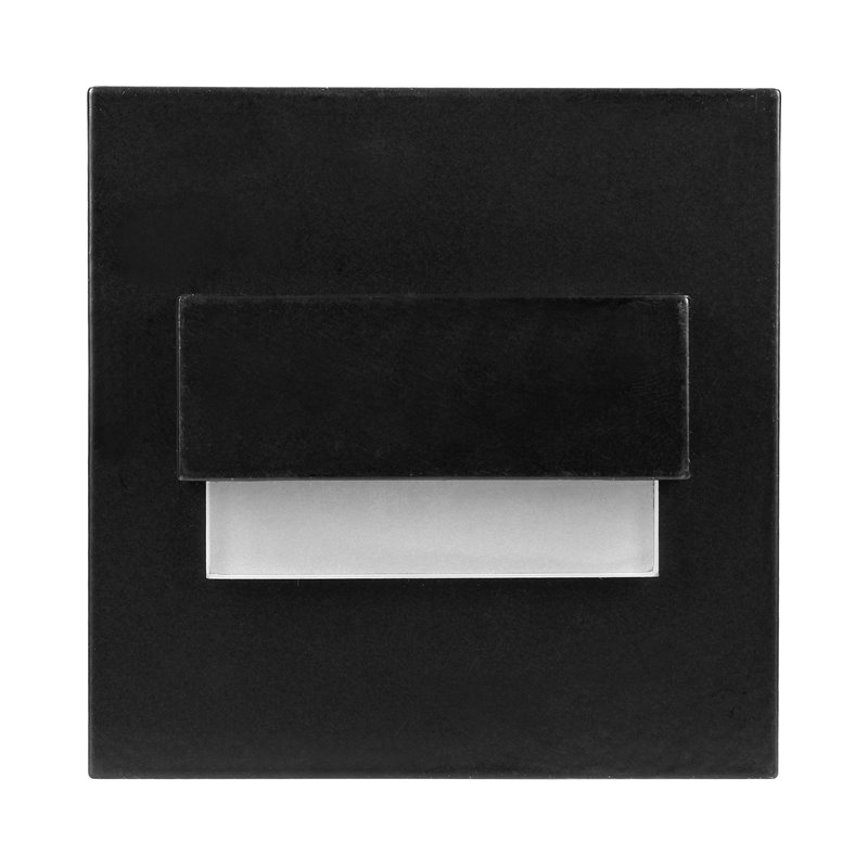 TRACO LED 1,5W, OPRAWA SCHODOWA PODTYNKOWA, 12VDC, 30LM, 4000K, CZARNA, INNOWACYJNY SPOSÓB MONTAŻU ORNO TRACO LED 1,5W, OPRAWA SCHODOWA PODTYNKOWA, 12VDC, 30LM, 4000K, CZARNA, INNOWACYJNY SPOSÓB MONTAŻU ORNO