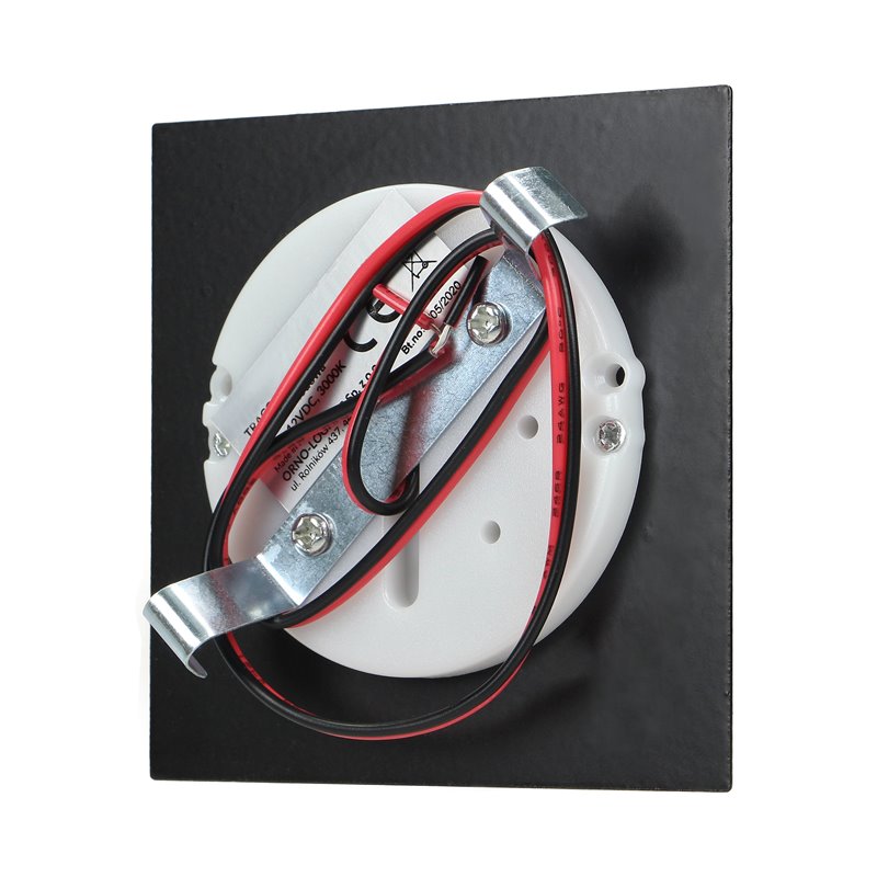 TRACO LED 1,5W, OPRAWA SCHODOWA PODTYNKOWA, 12VDC, 30LM, 4000K, CZARNA, INNOWACYJNY SPOSÓB MONTAŻU ORNO TRACO LED 1,5W, OPRAWA SCHODOWA PODTYNKOWA, 12VDC, 30LM, 4000K, CZARNA, INNOWACYJNY SPOSÓB MONTAŻU ORNO