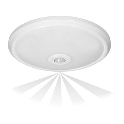 ZONDA LED 12W, PLAFON Z CZUJNIKIEM RUCHU, 800LM, IP20, 4000K, POLIWĘGLAN MLECZNY, BIAŁY ORNO ZONDA LED 12W, PLAFON Z CZUJNIKIEM RUCHU, 800LM, IP20, 4000K, POLIWĘGLAN MLECZNY, BIAŁY ORNO