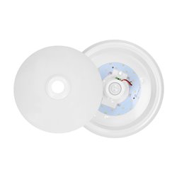 ZONDA LED 12W, PLAFON Z CZUJNIKIEM RUCHU, 800LM, IP20, 4000K, POLIWĘGLAN MLECZNY, BIAŁY ORNO ZONDA LED 12W, PLAFON Z CZUJNIKIEM RUCHU, 800LM, IP20, 4000K, POLIWĘGLAN MLECZNY, BIAŁY ORNO