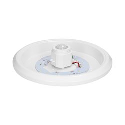 ZONDA LED 12W, PLAFON Z CZUJNIKIEM RUCHU, 800LM, IP20, 4000K, POLIWĘGLAN MLECZNY, BIAŁY ORNO ZONDA LED 12W, PLAFON Z CZUJNIKIEM RUCHU, 800LM, IP20, 4000K, POLIWĘGLAN MLECZNY, BIAŁY ORNO