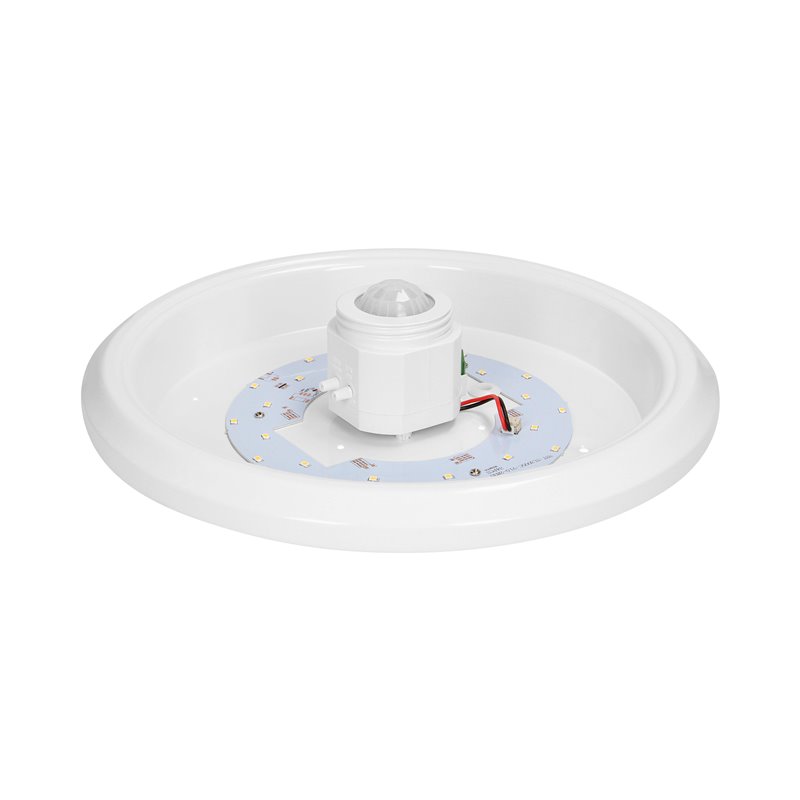 ZONDA LED 12W, PLAFON Z CZUJNIKIEM RUCHU, 800LM, IP20, 4000K, POLIWĘGLAN MLECZNY, BIAŁY ORNO ZONDA LED 12W, PLAFON Z CZUJNIKIEM RUCHU, 800LM, IP20, 4000K, POLIWĘGLAN MLECZNY, BIAŁY ORNO