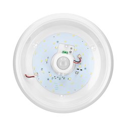 ZONDA LED EMERGENCY 12W/1,2W, PLAFON Z CZUJNIKIEM RUCHU, 800LM/80LM, IP20, 4000K, POLIWĘGLAN MLECZNY, BIAŁY ORNO ZONDA LED EMERGENCY 12W/1,2W, PLAFON Z CZUJNIKIEM RUCHU, 800LM/80LM, IP20, 4000K, POLIWĘGLAN MLECZNY, BIAŁY ORNO