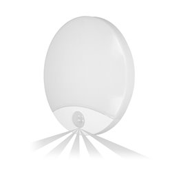 VIRAZON LED 15W, PLAFON Z CZUJNIKIEM RUCHU, 1050LM, IP44, 4000K, POLIWĘGLAN MLECZNY, BIAŁY ORNO VIRAZON LED 15W, PLAFON Z CZUJNIKIEM RUCHU, 1050LM, IP44, 4000K, POLIWĘGLAN MLECZNY, BIAŁY ORNO