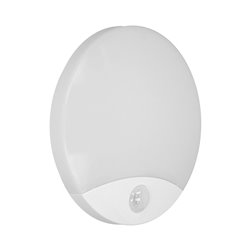 VIRAZON LED 15W, PLAFON Z CZUJNIKIEM RUCHU, 1050LM, IP44, 4000K, POLIWĘGLAN MLECZNY, BIAŁY ORNO VIRAZON LED 15W, PLAFON Z CZUJNIKIEM RUCHU, 1050LM, IP44, 4000K, POLIWĘGLAN MLECZNY, BIAŁY ORNO