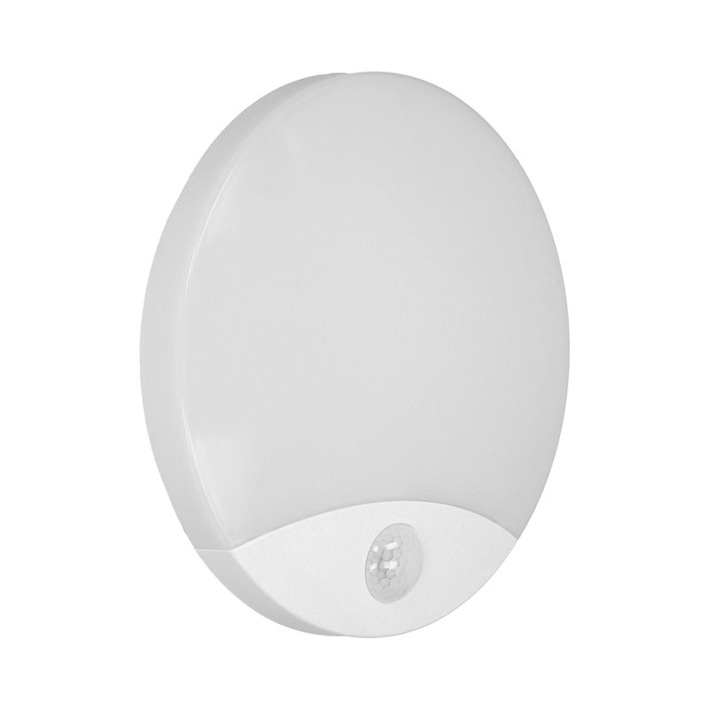 VIRAZON LED 15W, PLAFON Z CZUJNIKIEM RUCHU, 1050LM, IP44, 4000K, POLIWĘGLAN MLECZNY, BIAŁY ORNO VIRAZON LED 15W, PLAFON Z CZUJNIKIEM RUCHU, 1050LM, IP44, 4000K, POLIWĘGLAN MLECZNY, BIAŁY ORNO