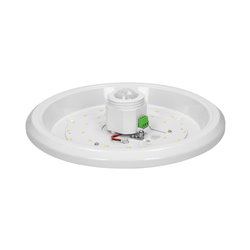 ZONDA LED 16W, PLAFON Z CZUJNIKIEM RUCHU, 1100LM, IP20, 4000K, POLIWĘGLAN MLECZNY, BIAŁY ORNO ZONDA LED 16W, PLAFON Z CZUJNIKIEM RUCHU, 1100LM, IP20, 4000K, POLIWĘGLAN MLECZNY, BIAŁY ORNO