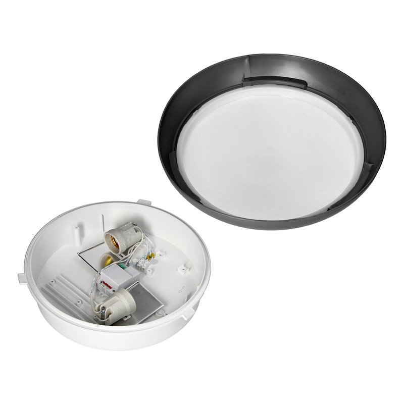 KOKO OPRAWA 2XE27 Z MIKROFALOWYM CZUJNIKIEM RUCHU, 2X40W, CZARNA-POLIPROPYLEN, KLOSZ MATOWY-POLIWĘGLAN, IP44, IK10 ORNO KOKO OPRAWA 2XE27 Z MIKROFALOWYM CZUJNIKIEM RUCHU, 2X40W, CZARNA-POLIPROPYLEN, KLOSZ MATOWY-POLIWĘGLAN, IP44, IK10 ORNO