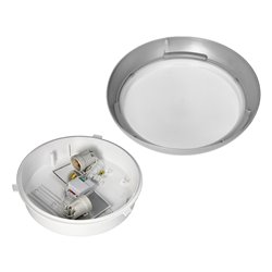 KOKO OPRAWA 2XE27 Z MIKROFALOWYM CZUJNIKIEM RUCHU, 2X40W, SREBRNA-POLIPROPYLEN, KLOSZ MATOWY-POLIWĘGLAN, IP44, IK10 ORNO KOKO OPRAWA 2XE27 Z MIKROFALOWYM CZUJNIKIEM RUCHU, 2X40W, SREBRNA-POLIPROPYLEN, KLOSZ MATOWY-POLIWĘGLAN, IP44, IK10 ORNO