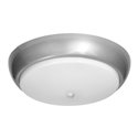 KOKO OPRAWA 2XE27 Z CZUJNIKIEM RUCHU PIR, 2X40W, SREBRNA-POLIPROPYLEN, KLOSZ MATOWY-POLIWĘGLAN, IP44, IK10 ORNO