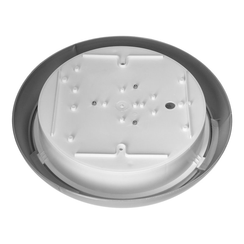 KOKO OPRAWA LED Z MIKROFALOWYM CZUJNIKIEM RUCHU, 12W, 3000K, 1100LM, SREBRNA-POLIPROPYLEN, KLOSZ MATOWY-POLIWĘGLAN, IP44, IK10 O KOKO OPRAWA LED Z MIKROFALOWYM CZUJNIKIEM RUCHU, 12W, 3000K, 1100LM, SREBRNA-POLIPROPYLEN, KLOSZ MATOWY-POLIWĘGLAN, IP44, IK10 O
