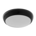 KOKO OPRAWA LED, 18W, 4000K, 1800LM, CZARNA-POLIPROPYLEN, KLOSZ MATOWY-POLIWĘGLAN, IP44, IK10 ORNO