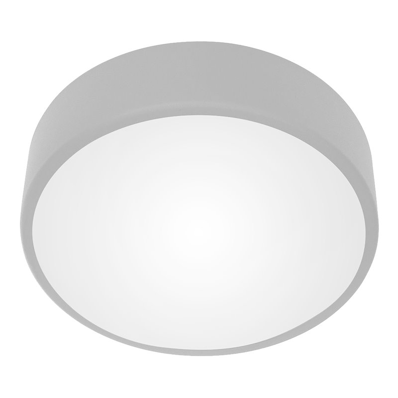 OVO PLAFON LED, 24W, 4000K, 2750LM, SZARA STAL, KLOSZ SZKLANY MATOWY, IP20, O 300 ORNO OVO PLAFON LED, 24W, 4000K, 2750LM, SZARA STAL, KLOSZ SZKLANY MATOWY, IP20, O 300 ORNO