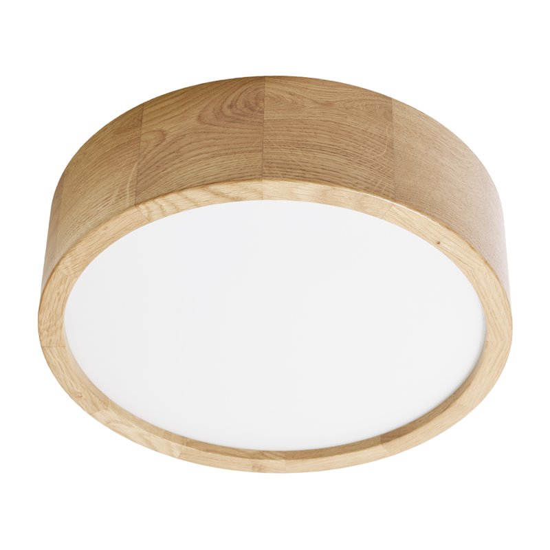 OVO PLAFON 2XE27, 2X24W, DĘBOWY, KLOSZ SZKLANY MATOWY, IP20, O 275 ORNO OVO PLAFON 2XE27, 2X24W, DĘBOWY, KLOSZ SZKLANY MATOWY, IP20, O 275 ORNO