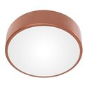OVO PLAFON 2XE27, 2X24W, MIEDZIANA STAL, KLOSZ PLASTIKOWY MATOWY, IP54, O 300 ORNO OVO PLAFON 2XE27, 2X24W, MIEDZIANA STAL, KLOSZ PLASTIKOWY MATOWY, IP54, O 300 ORNO
