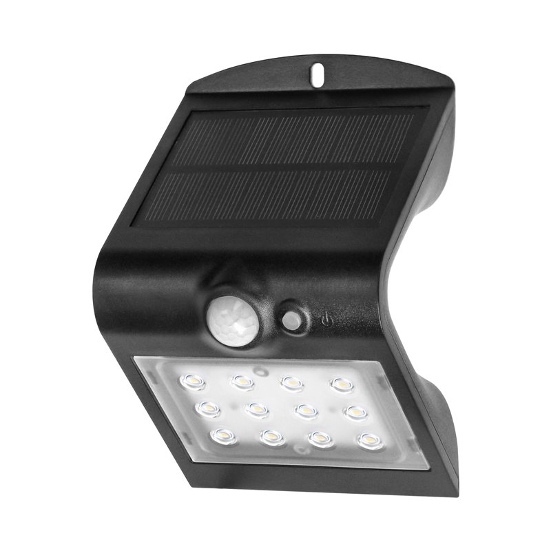 SILOE LED 1,5W, LAMPA SOLARNA Z CZUJNIKIEM RUCHU 120ST, 190LM, IP65, 4000K, 1200MAH, PODWÓJNE ŹRÓDŁO ŚWIATŁA, CZARNA ORNO SILOE LED 1,5W, LAMPA SOLARNA Z CZUJNIKIEM RUCHU 120ST, 190LM, IP65, 4000K, 1200MAH, PODWÓJNE ŹRÓDŁO ŚWIATŁA, CZARNA ORNO