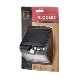 SILOE LED 1,5W, LAMPA SOLARNA Z CZUJNIKIEM RUCHU 120ST, 190LM, IP65, 4000K, 1200MAH, PODWÓJNE ŹRÓDŁO ŚWIATŁA, CZARNA ORNO SILOE LED 1,5W, LAMPA SOLARNA Z CZUJNIKIEM RUCHU 120ST, 190LM, IP65, 4000K, 1200MAH, PODWÓJNE ŹRÓDŁO ŚWIATŁA, CZARNA ORNO