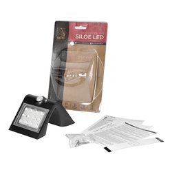 SILOE LED 1,5W, LAMPA SOLARNA Z CZUJNIKIEM RUCHU 120ST, 190LM, IP65, 4000K, 1200MAH, PODWÓJNE ŹRÓDŁO ŚWIATŁA, CZARNA ORNO SILOE LED 1,5W, LAMPA SOLARNA Z CZUJNIKIEM RUCHU 120ST, 190LM, IP65, 4000K, 1200MAH, PODWÓJNE ŹRÓDŁO ŚWIATŁA, CZARNA ORNO