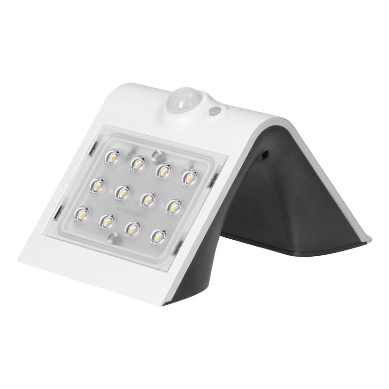SILOE LED 1,5W, LAMPA SOLARNA Z CZUJNIKIEM RUCHU 120ST, 190LM, IP65, 4000K, 1200MAH, PODWÓJNE ŹRÓDŁO ŚWIATŁA, BIAŁA ORNO SILOE LED 1,5W, LAMPA SOLARNA Z CZUJNIKIEM RUCHU 120ST, 190LM, IP65, 4000K, 1200MAH, PODWÓJNE ŹRÓDŁO ŚWIATŁA, BIAŁA ORNO