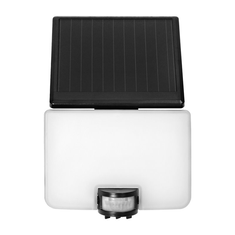 SOLIS LED 10W, NAŚWIETLACZ SOLARNY Z CZUJNIKIEM RUCHU PIR, 1200LM, IP54, 4000K, 3000 MAH, CZARNY ORNO SOLIS LED 10W, NAŚWIETLACZ SOLARNY Z CZUJNIKIEM RUCHU PIR, 1200LM, IP54, 4000K, 3000 MAH, CZARNY ORNO