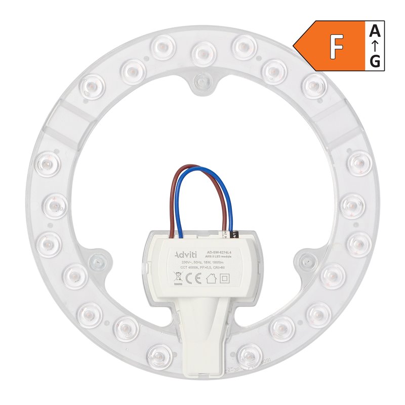 AVIS II LED PANEL ŚWIETLNY LED 18W, 1800LM, 4000K, O 176 ORNO AVIS II LED PANEL ŚWIETLNY LED 18W, 1800LM, 4000K, O 176 ORNO