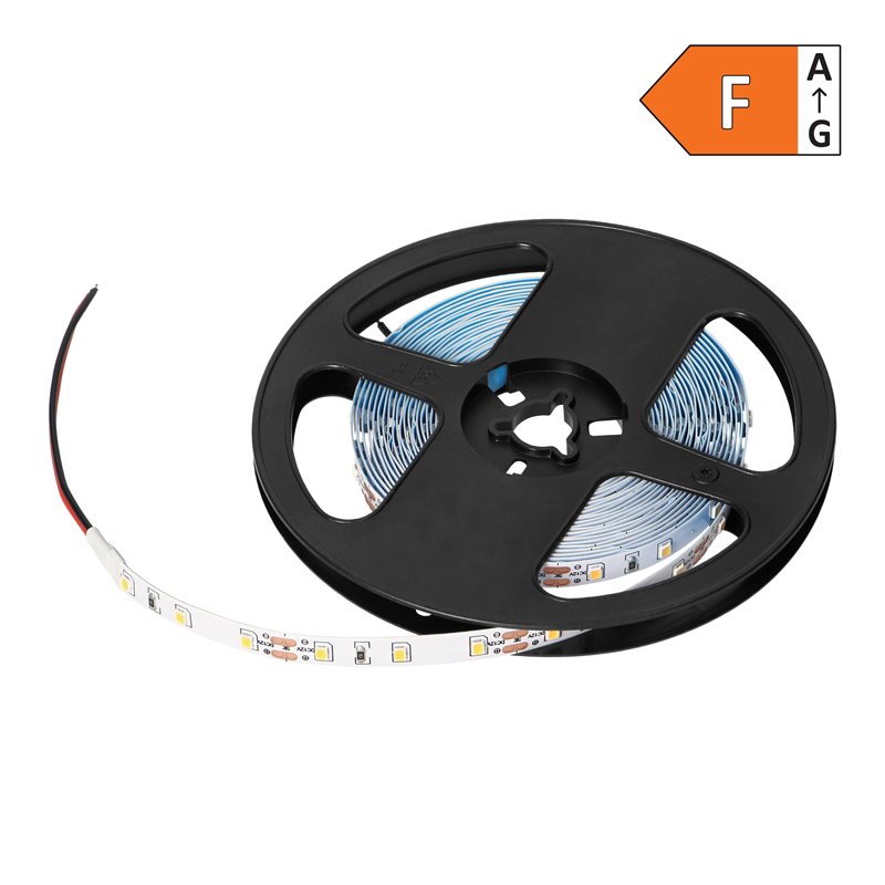 TAŚMA LED 12V, 2835, 60L/M, 500LM/M, 4,8W/M, IP20, 6000K, 5M ORNO TAŚMA LED 12V, 2835, 60L/M, 500LM/M, 4,8W/M, IP20, 6000K, 5M ORNO