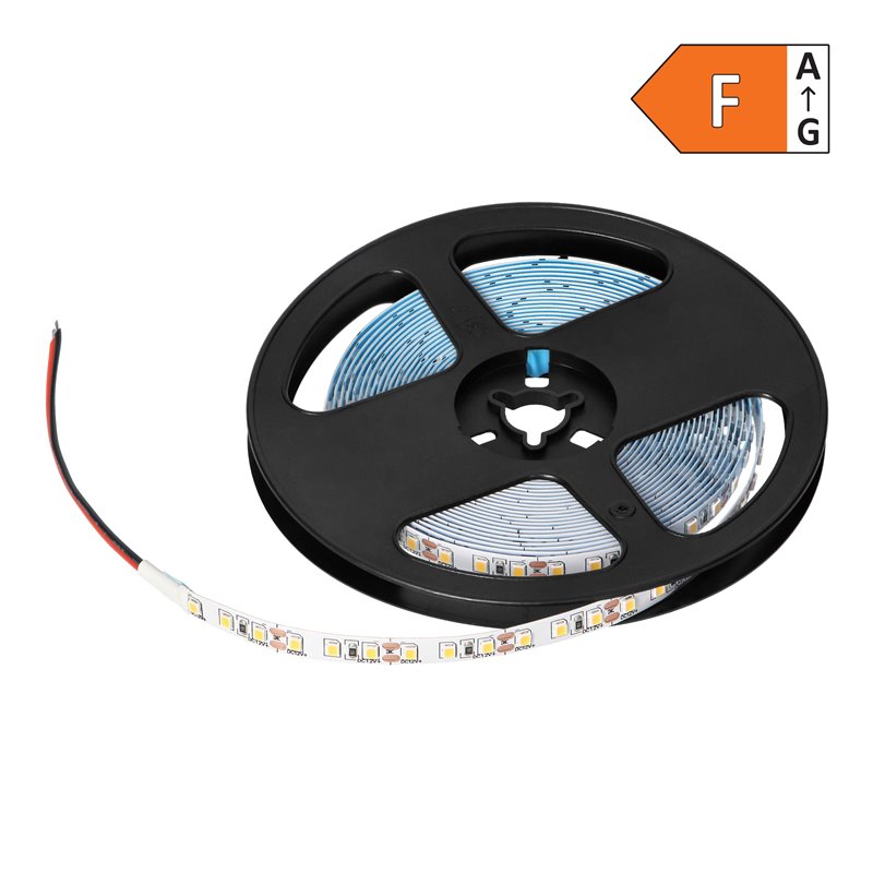 TAŚMA LED 12V, 2835, 120L/M, 1000LM/M, 9,6W/M, IP20, 6000K, 5M ORNO TAŚMA LED 12V, 2835, 120L/M, 1000LM/M, 9,6W/M, IP20, 6000K, 5M ORNO