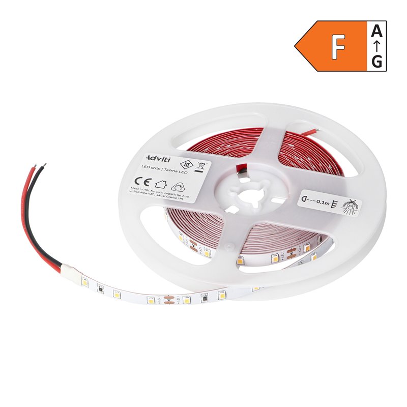 TAŚMA LED 12V, SAMSUNG CHIPSET 2835, 60L/M, 630LM/M, 6W/M, IP20, 3000K, 5M ORNO TAŚMA LED 12V, SAMSUNG CHIPSET 2835, 60L/M, 630LM/M, 6W/M, IP20, 3000K, 5M ORNO