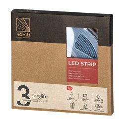 TAŚMA LED COB 12V, 840L/M, 422LM/M, 15W/M, IP20, RGB, 5M ORNO TAŚMA LED COB 12V, 840L/M, 422LM/M, 15W/M, IP20, RGB, 5M ORNO