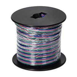 PRZEWÓD DO TAŚM LED RGB, 4X0,35MM2, 25M ORNO PRZEWÓD DO TAŚM LED RGB, 4X0,35MM2, 25M ORNO