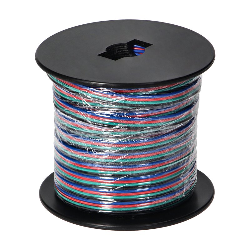 PRZEWÓD DO TAŚM LED RGB, 4X0,35MM2, 25M ORNO PRZEWÓD DO TAŚM LED RGB, 4X0,35MM2, 25M ORNO