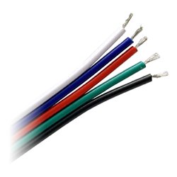 PRZEWÓD DO TAŚM LED RGBW, 5X0,35MM2, 25M ORNO PRZEWÓD DO TAŚM LED RGBW, 5X0,35MM2, 25M ORNO