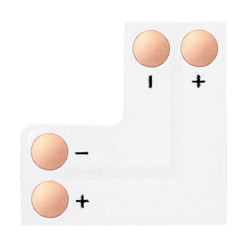 ZŁĄCZKA LED 8MM, KĄTOWA "L" ORNO ZŁĄCZKA LED 8MM, KĄTOWA "L" ORNO