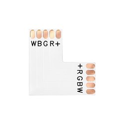 ZŁĄCZKA LED RGBW 12MM, KĄTOWA "L" ORNO ZŁĄCZKA LED RGBW 12MM, KĄTOWA "L" ORNO