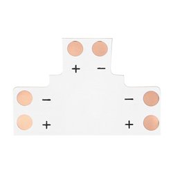 ZŁĄCZKA LED 8MM, TRÓJNIK "T" ORNO ZŁĄCZKA LED 8MM, TRÓJNIK "T" ORNO