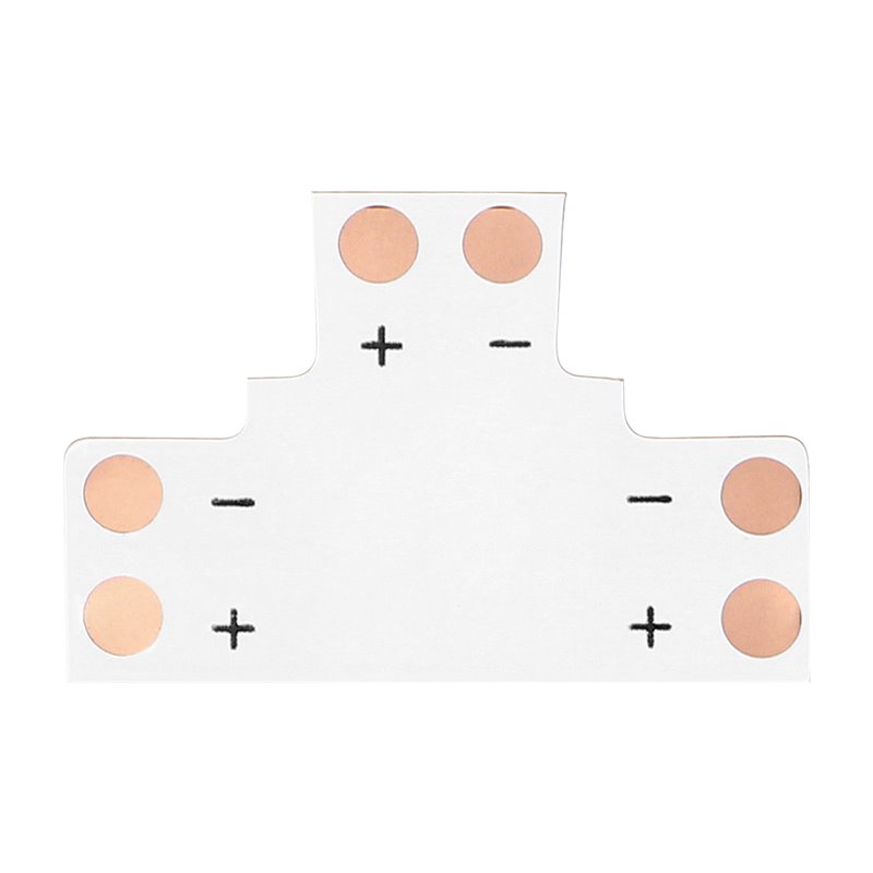 ZŁĄCZKA LED 8MM, TRÓJNIK "T" ORNO ZŁĄCZKA LED 8MM, TRÓJNIK "T" ORNO