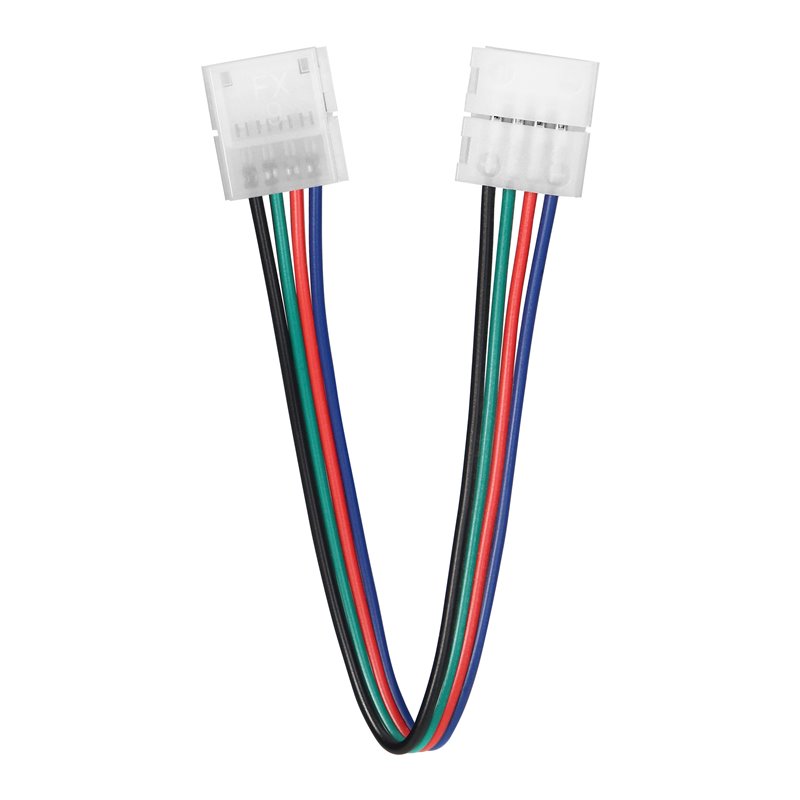 ZŁĄCZKA LED RGB 10MM, DWUSTRONNA, Z PRZEWODEM  ORNO