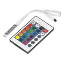BEZPRZEWODOWY STEROWNIK DO TAŚM LED RGB Z PILOTEM, 24 PRZYCISKI, 12V, 6A, 72W ORNO