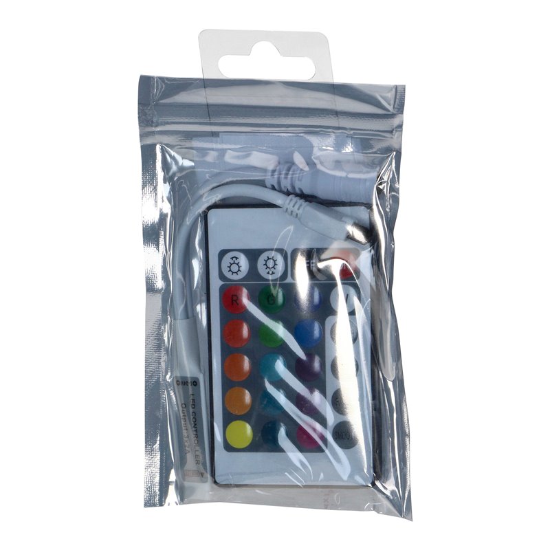 BEZPRZEWODOWY STEROWNIK DO TAŚM LED RGB Z PILOTEM, 24 PRZYCISKI, 12V, 6A, 72W ORNO BEZPRZEWODOWY STEROWNIK DO TAŚM LED RGB Z PILOTEM, 24 PRZYCISKI, 12V, 6A, 72W ORNO