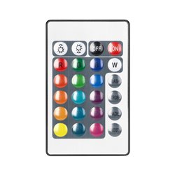 BEZPRZEWODOWY STEROWNIK DO TAŚM LED RGB Z PILOTEM, 24 PRZYCISKI, 12V, 6A, 72W ORNO BEZPRZEWODOWY STEROWNIK DO TAŚM LED RGB Z PILOTEM, 24 PRZYCISKI, 12V, 6A, 72W ORNO