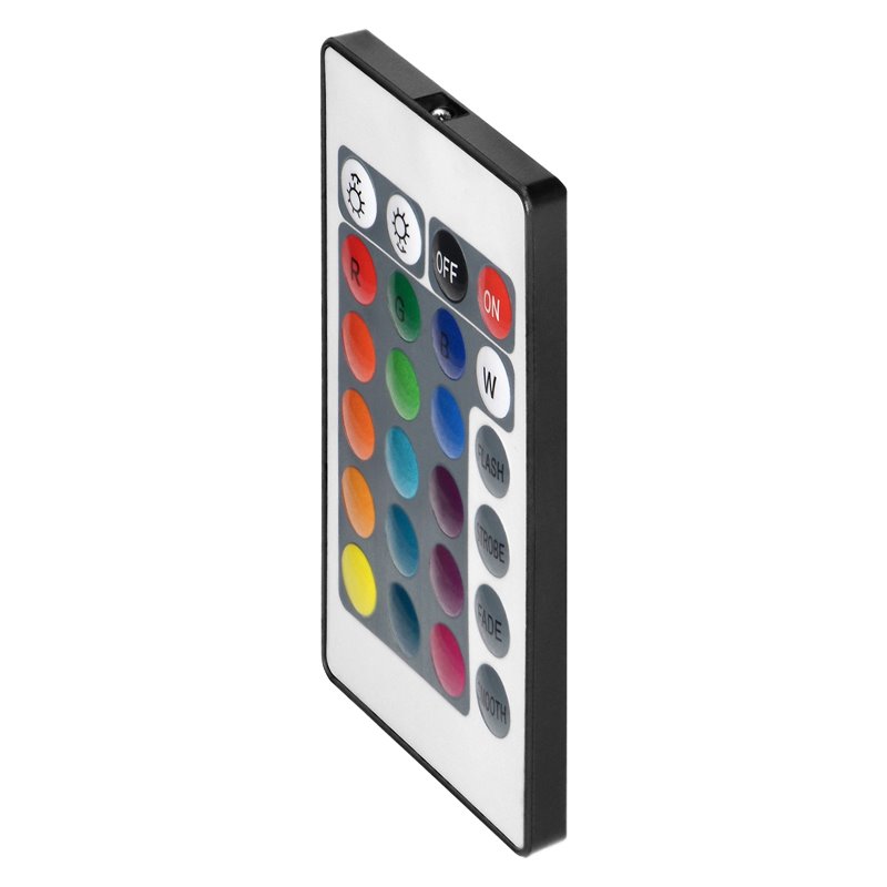 BEZPRZEWODOWY STEROWNIK DO TAŚM LED RGB Z PILOTEM, 24 PRZYCISKI, 12V, 6A, 72W ORNO BEZPRZEWODOWY STEROWNIK DO TAŚM LED RGB Z PILOTEM, 24 PRZYCISKI, 12V, 6A, 72W ORNO