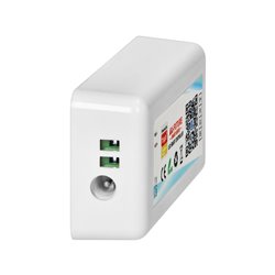 BEZDPRZEWODOWY STEROWNIK DO TAŚM LED RGB TUYA, 5-24V 18A ORNO BEZDPRZEWODOWY STEROWNIK DO TAŚM LED RGB TUYA, 5-24V 18A ORNO