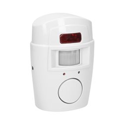 MINI ALARM BEZPRZEWODOWY Z WBUDOWANĄ SYRENĄ STEROWANY PILOTEM, 6M, BATERYJNY, 2 PILOTY ORNO MINI ALARM BEZPRZEWODOWY Z WBUDOWANĄ SYRENĄ STEROWANY PILOTEM, 6M, BATERYJNY, 2 PILOTY ORNO