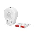 MINI ALARM BEZPRZEWODOWY SUFITOWY Z WBUDOWANĄ SYRENĄ STEROWANY PILOTEM, 5M, BATERYJNY ORNO MINI ALARM BEZPRZEWODOWY SUFITOWY Z WBUDOWANĄ SYRENĄ STEROWANY PILOTEM, 5M, BATERYJNY ORNO