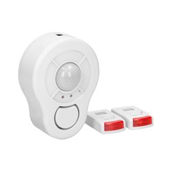 MINI ALARM BEZPRZEWODOWY SUFITOWY Z WBUDOWANĄ SYRENĄ STEROWANY PILOTEM, 5M, BATERYJNY ORNO MINI ALARM BEZPRZEWODOWY SUFITOWY Z WBUDOWANĄ SYRENĄ STEROWANY PILOTEM, 5M, BATERYJNY ORNO