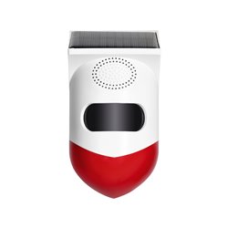 ALARM Z WBUDOWANĄ SYRENĄ I BATERIĄ SŁONECZNĄ, STEROWANY PILOTEM PRZEZ WIFI I TUYA ORNO ALARM Z WBUDOWANĄ SYRENĄ I BATERIĄ SŁONECZNĄ, STEROWANY PILOTEM PRZEZ WIFI I TUYA ORNO