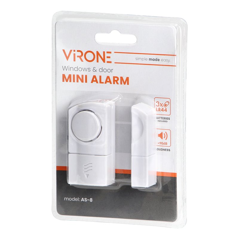 MINI ALARM OKIENNO - DRZWIOWY, 1 SZT., BATERYJNY ORNO MINI ALARM OKIENNO - DRZWIOWY, 1 SZT., BATERYJNY ORNO