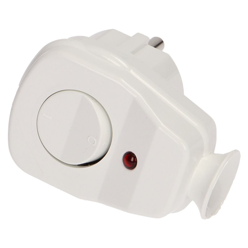 WTYCZKA KĄTOWA 2P+Z Z WŁĄCZNIKIEM I KONTROLKĄ ORNO WTYCZKA KĄTOWA 2P+Z Z WŁĄCZNIKIEM I KONTROLKĄ ORNO